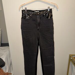 Abercrombie & Fitch High Rise Black Women's Jeans